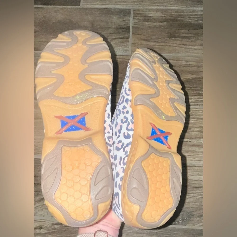 NWT Twisted X Boat Shoe Driving Moc - Leopard Cheetah print